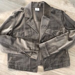 Cabi - cropped velvet jacket